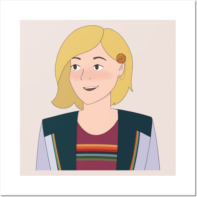 13th Doctor Wall Art by rainilyahead